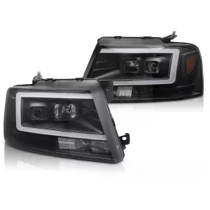 FORD F150 MK 11 04-08 TUBE LED BLACK