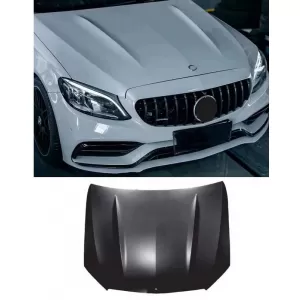 Hood suitable for Mercedes C-Class W205 S205 C205 A205 (2014-2020) A Design C63 Design - CGRHM6042924