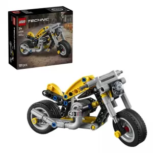 Lego Technic Yellow Motorcycle suitable for ages 5+ 42225