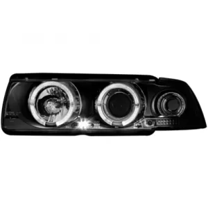 image-68-Fényszóró BMW E36 Lim. 7.92-3.98 _ 2 Körgyűrű _ Fekete _ RH