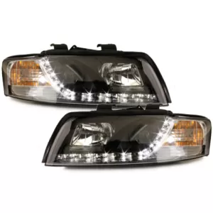 image-17-DAYLINE fényszóró AUDI A4 8E 01-04 DRL-optikás fekete
