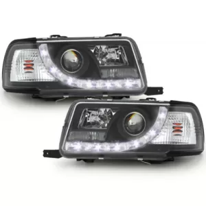 image-24-DAYLINE fényszóró AUDI 80 B4 Limo/Avant (1991-1994) LED DRL Look Fekete
