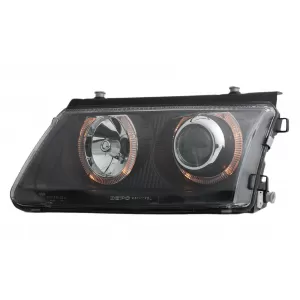 Scheinwerfer für VW Passat 3B 1996-2000 Blinker schwarze Halo-Felgen-image-6093236