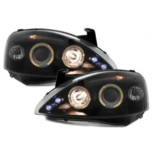 image-31-Fényszóró Opel Corsa C 01-06 _ 2 körgyűrű _ fekete