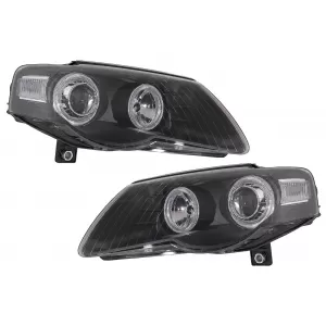 Scheinwerfer für VW Passat B6 3C 03.2005–2010 2 Halo Felgen Schwarz-image-6079896