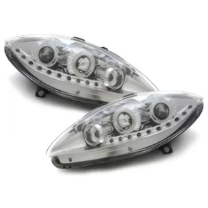 image-34-DAYLINE fényszóró LED DRL Seat Leon 1P (2005-2009) Altea (2005-2008) Toledo MK3 (2005-2009) króm