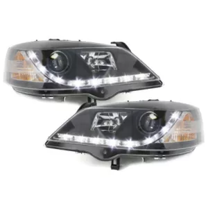 image-0-DAYLINE LED DRL fényszóró Opel Astra G (1998-2004) fekete HID Look lencsés
