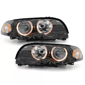 image-6-Fényszóró BMW E46 2D 98-02 2 körgyűrűs fekete