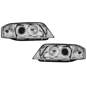 image-11-Audi A6 97-01 fényszóró 2 körgyűrűs króm