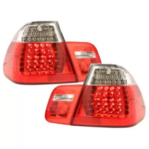 LED Rückleuchten für BMW 3er E46 Limousine 4D 1998-2001 Rot Crystal-image-61004