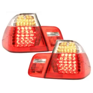 LED Rückleuchten für BMW 3er E46 Limousine 4D 1998-2001 Rot Crystal-image-61005