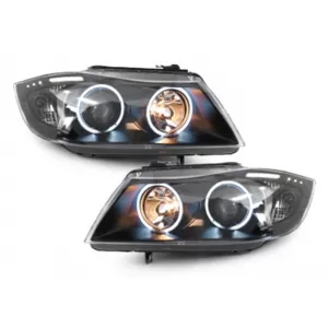 image-31-Fényszóró Angel Eyes BMW 3-as E90/E91 (2005-2008) fekete