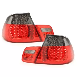 LED Rückleuchten für BMW 3er E46 2D Cabrio 2000–2005 Roter Rauch-image-60954
