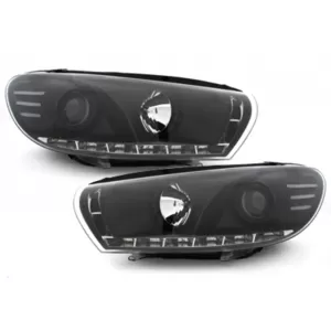 Fari LED DRL per VW Scirocco 2008-04.2014 Luci diurne Nero-image-2493