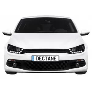 Fari LED DRL per VW Scirocco 2008-04.2014 Luci diurne Nero-image-43694