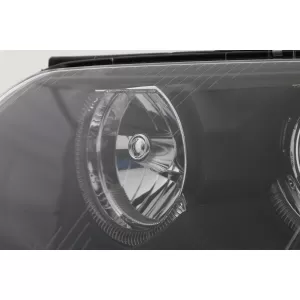 Phares pour VW Passat 3BG B5 09.2000-03.2005 2 Jantes Halo Noir-image-6090612