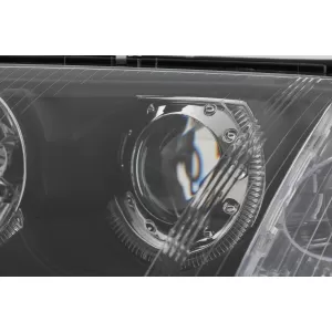 Phares pour VW Passat 3BG B5 09.2000-03.2005 2 Jantes Halo Noir-image-6093239
