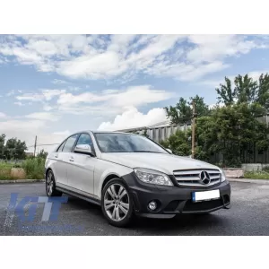 Body Kit suitable for MERCEDES Benz C-Class W204 C63 Design 2007-2012-image-5993670