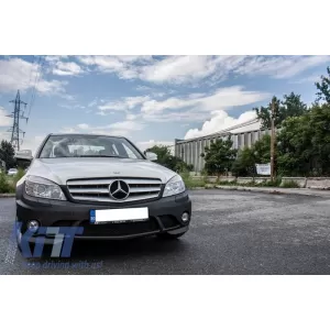 Body Kit suitable for MERCEDES Benz C-Class W204 C63 Design 2007-2012-image-5993673