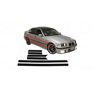 image-19-Türleistenleisten für BMW E36 3er Limousine Touring 1991-1998 Sport M3 Look