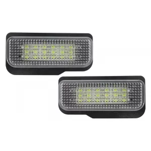 image-44-LED rendszámtábla világítás Mercedes Benz E-osztály, C-osztály W203, CLS W219