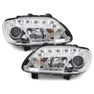image-47-DAYLINE fényszóró VW Touran 1T 03-06 DRL optikás króm