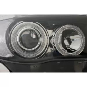 Scheinwerfer Angel Eyes für BMW 1er E81 E82 E87 E88 04-11 2 Halo Felgen-image-6060721