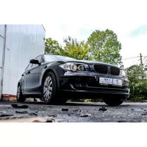 Scheinwerfer Angel Eyes für BMW 1er E81 E82 E87 E88 04-11 2 Halo Felgen-image-6073065