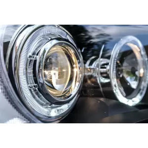 Scheinwerfer Angel Eyes für BMW 1er E81 E82 E87 E88 04-11 2 Halo Felgen-image-6073067