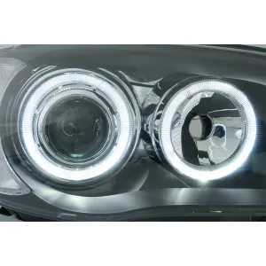 Scheinwerfer Angel Eyes für BMW 1er E81 E82 E87 E88 04-11 2 Halo Felgen-image-63598