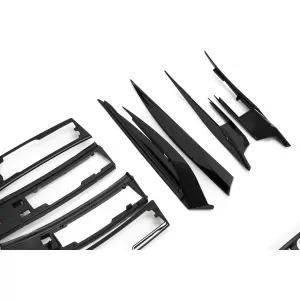 Decorative Roof Rails suitable for Land Range Rover Evoque L538 (2011-2018) Piano Black