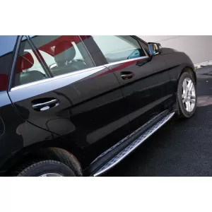 Running Boards Side Steps suitable for Mercedes ML (2011-2014) Mercedes GLE W166 (2015-2018)