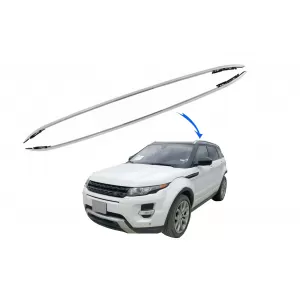 image-17-Dekorative Dachreling für Range Rover Evoque L538 2011-2018 Glänzendes Aluminium Panoramadach