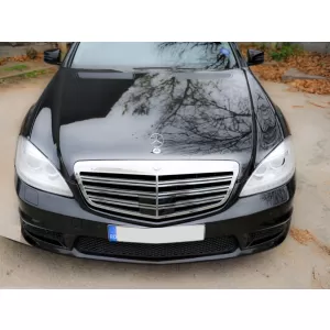 Front Grille suitable for Mercedes S-Class W221 Facelift (2010-2013) S63 S65 Design