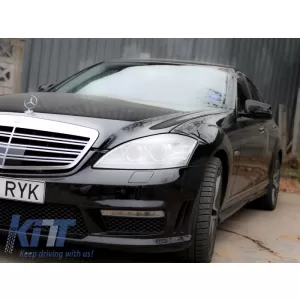 Front Grille suitable for Mercedes S-Class W221 Facelift (2010-2013) S63 S65 Design