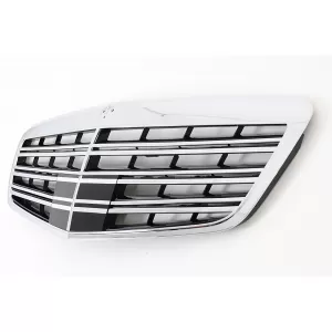 Front Grille suitable for Mercedes S-Class W221 Facelift (2010-2013) S63 S65 Design