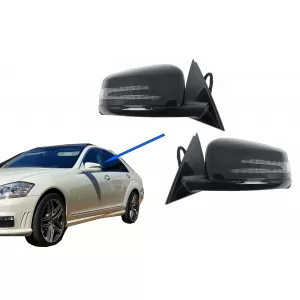 image-0-Kompletan sklop zrcala prikladan za Mercedes S-klasu W221 (2005-2010) Facelift Dizjan