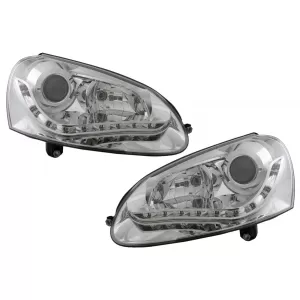 image-28-Xenon fényszórók VW Golf 5 V / Jetta III 2003-2009 króm RHD