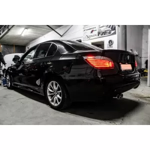 Rear Bumper suitable for BMW 5 Series E60 LCI (2007-2010) M-Technik Design with PDC 18mm