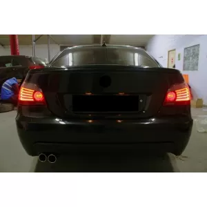 Rear Bumper suitable for BMW 5 Series E60 LCI (2007-2010) M-Technik Design with PDC 18mm