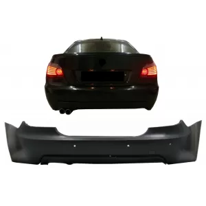 Rear Bumper suitable for BMW 5 Series E60 LCI (2007-2010) M-Technik Design with PDC 18mm