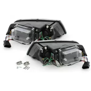 Faruri DAYLIGHT compatibil cu Skoda Octavia II (03.2004-2008) Negru-image-60165