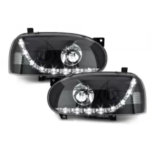 image-53-Dayline fényszóró Volkswagen VW Golf 3 III (1992-1998) LED DRL optikás