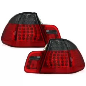 LED Rückleuchten für BMW 3er E46 Limousine 4 Türen 98–01 Roter Rauch-image-60975