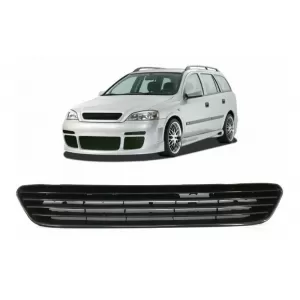 image-55-Márkajelzés nélküli első középső hűtőrács Opel Astra G (1998-2005)
