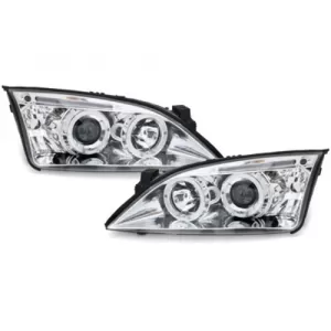 Faruri compatibil cu Ford Mondeo (09.2000-05.2007) Angel Eyes Crom-image-59615