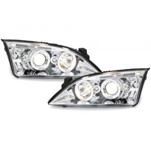 Faruri compatibil cu Ford Mondeo (09.2000-05.2007) Angel Eyes Crom-image-59616