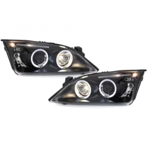 Angel Eyes Scheinwerfer für Ford Mondeo Mk3 2000-2007 Schwarz-image-59606