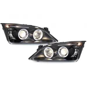Angel Eyes Scheinwerfer für Ford Mondeo Mk3 2000-2007 Schwarz-image-59609