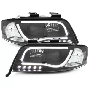 Fari LED DRL per Audi A6 4B 1997-2001 Luce Nero-image-5989345